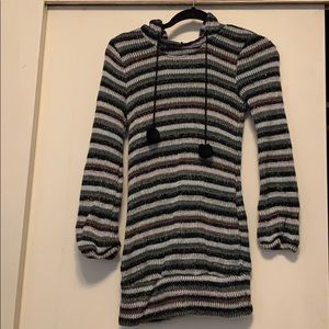 Long sweater with hood (bought in Harajuku, Japan)